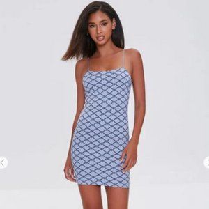 Baddie Lattice Mini Dress NWT